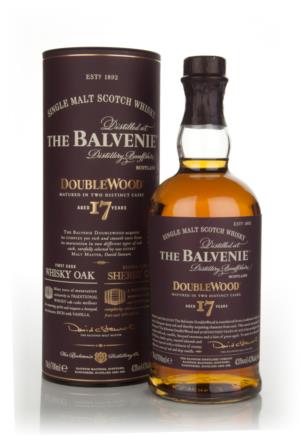 Balvenie single malt whiskey