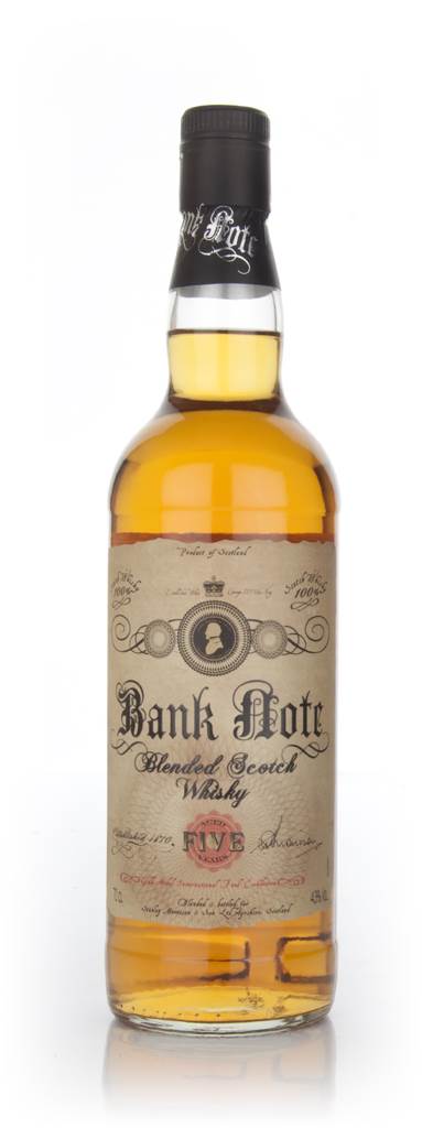 Bank Note 5 Year Old Blended Whisky product image