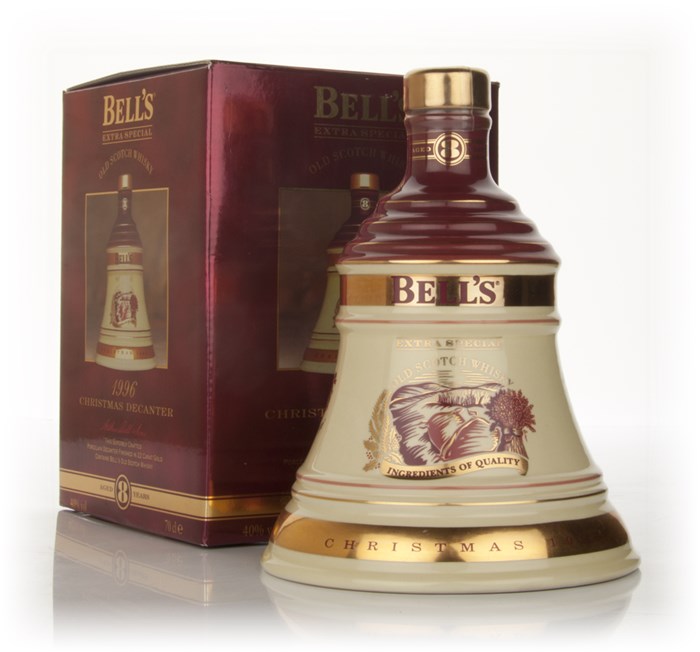Bell's 1996 Christmas Decanter