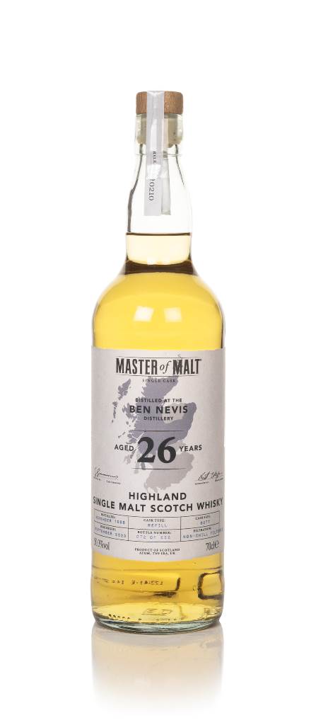 Ben Nevis 26 Year Old 1996 Single Cask (Master of Malt) product image
