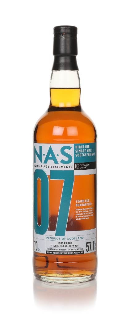Ben Nevis 7 Year Old 2014 - Notable Age Statements (Decadent Drinks) product image