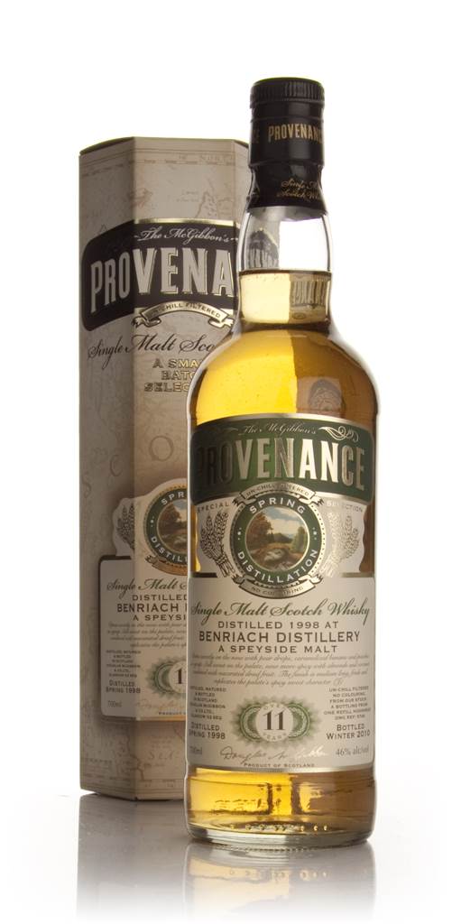 Benriach 11 Year Old 1998 - Provenance (Douglas Laing) product image