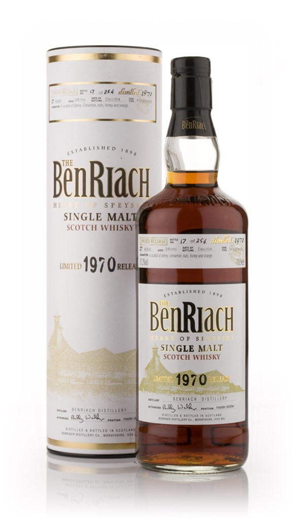 Benriach 34 Year Old 1970