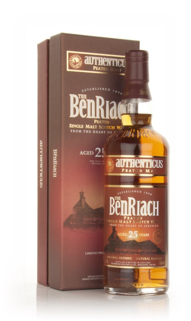 BenRiach 25 Year Old Authenticus Peated