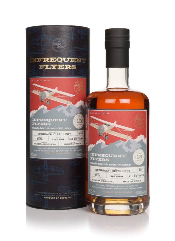 BenRiach 13 Year Old 2011 (cask 2376) - Infrequent Flyers (Alistair Walker) product image