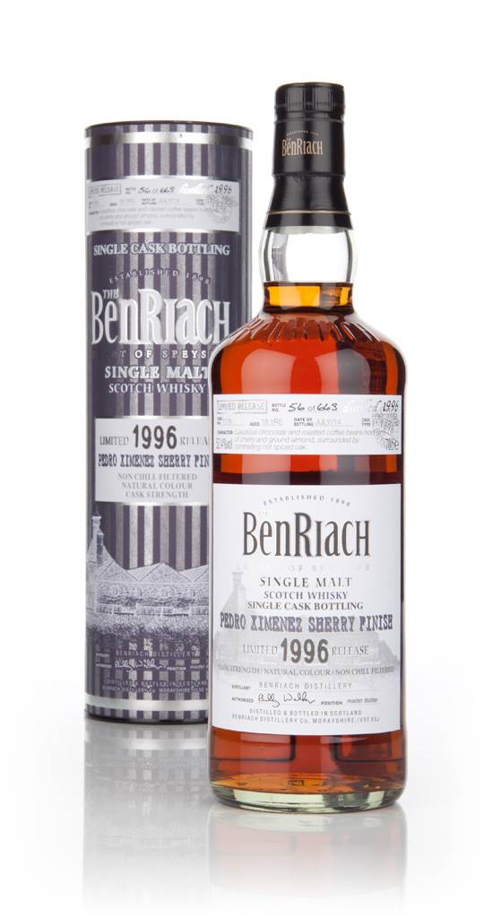 BenRiach 18 Year Old 1996 (cask 7176) Pedro Ximenez Sherry Cask Finish product image