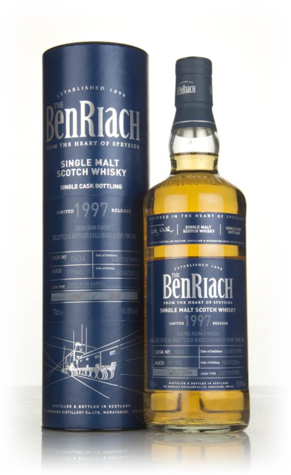 Benriach 19 Year Old 1997 (cask 8634) - Dark Rum Finish product image