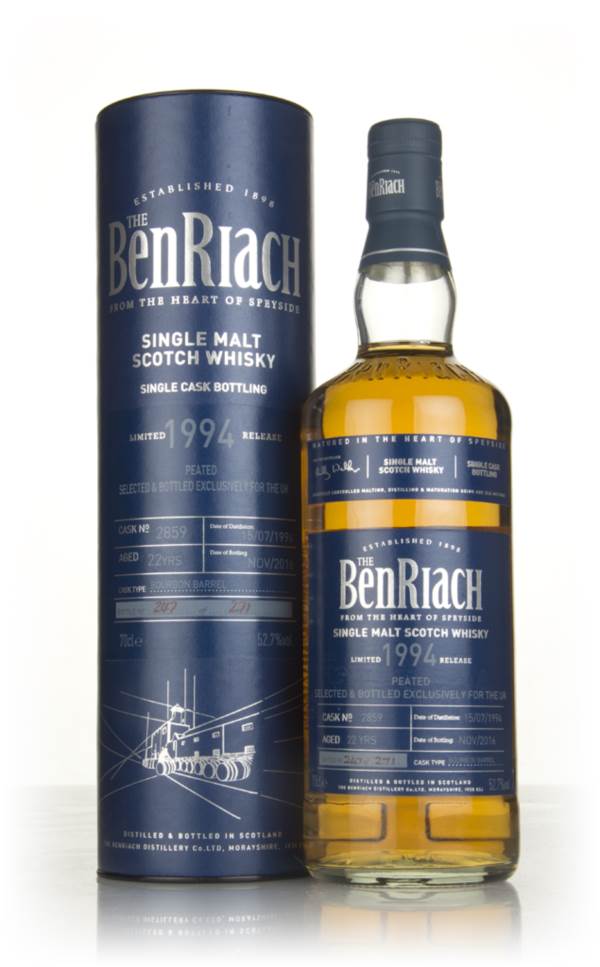 Benriach 22 Year Old 1994 (cask 2859) - Peated product image