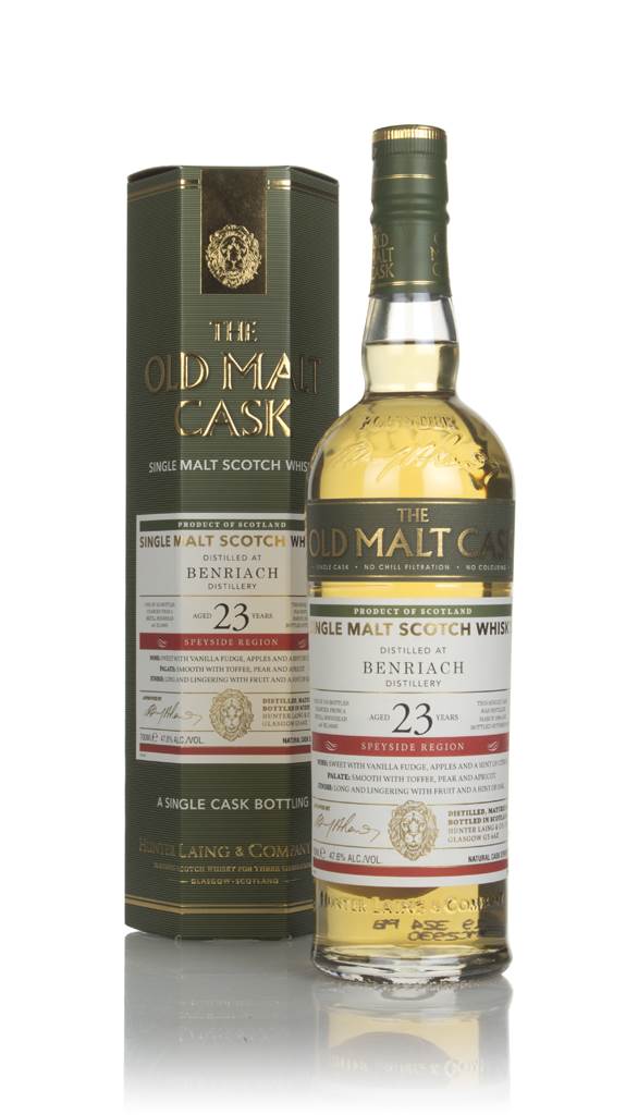Benriach 23 Year Old 1996 (cask 16005) - Old Malt Cask (Hunter Laing) product image