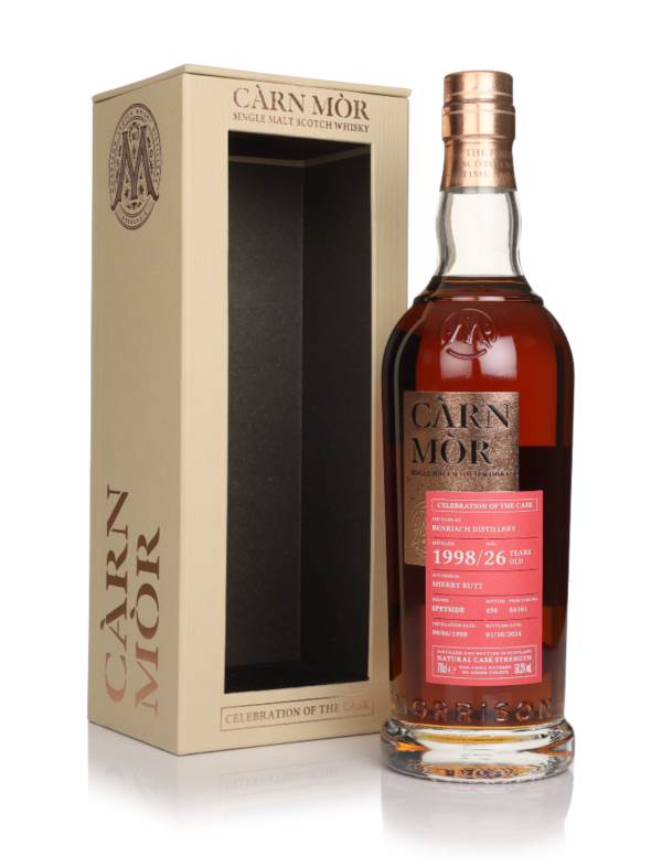 Benriach 26 Year Old 1998 (cask 84101) - Celebration of the Cask (Càrn Mòr) product image