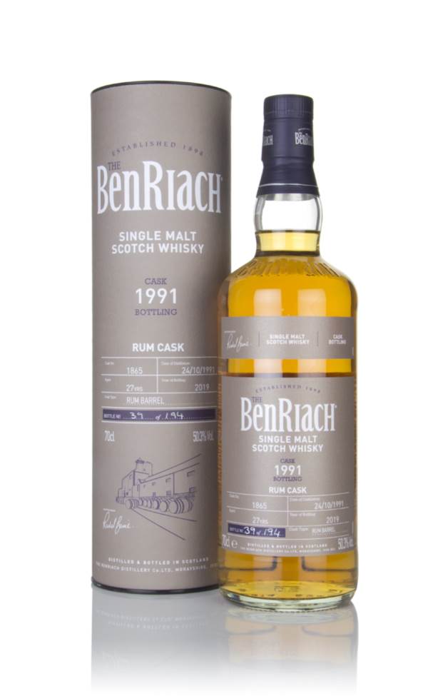 Benriach 27 Year Old 1991 (cask 1865) - Rum Cask product image
