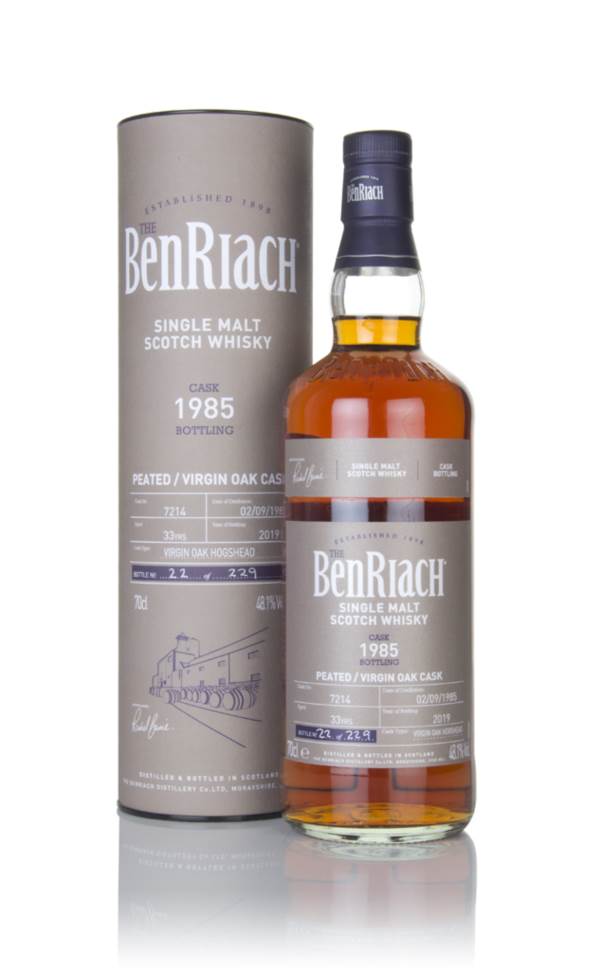 Benriach 33 Year Old 1985 (cask 7214) - Peated, Virgin Oak Cask product image