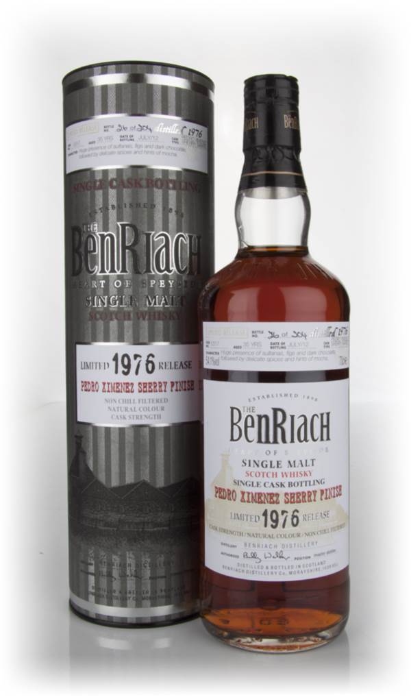 BenRiach 35 Year Old 1976 Pedro Ximénez Sherry Cask Finish product image