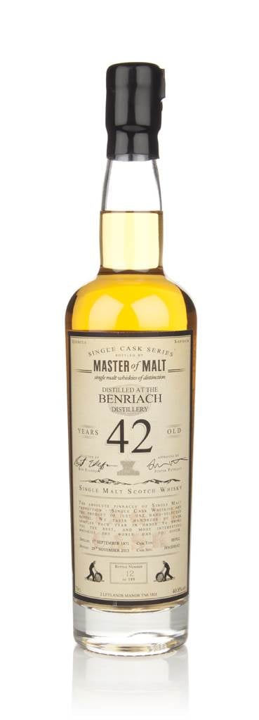 Benriach 42 Year Old 1971 - Single Cask (Master of Malt) product image