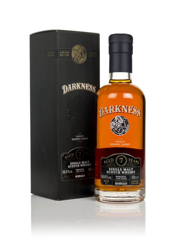 Benriach 7 Year Old Moscatel Cask Finish (Darkness) product image