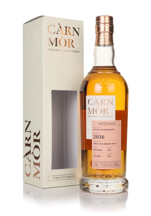 Benriach 8 Year Old 2016 - Strictly Limited (Càrn Mòr) product image