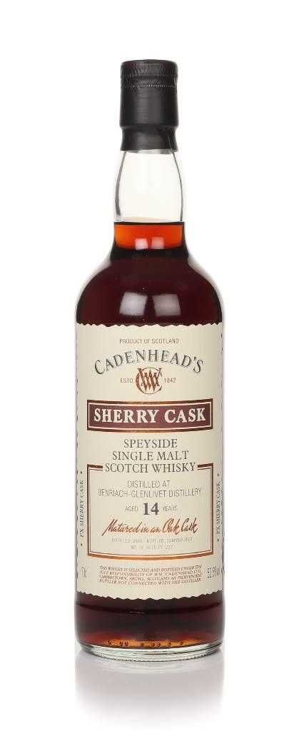 Benriach-Glenlivet 14 Year Old 2008 Sherry Cask (WM Cadenhead) product image