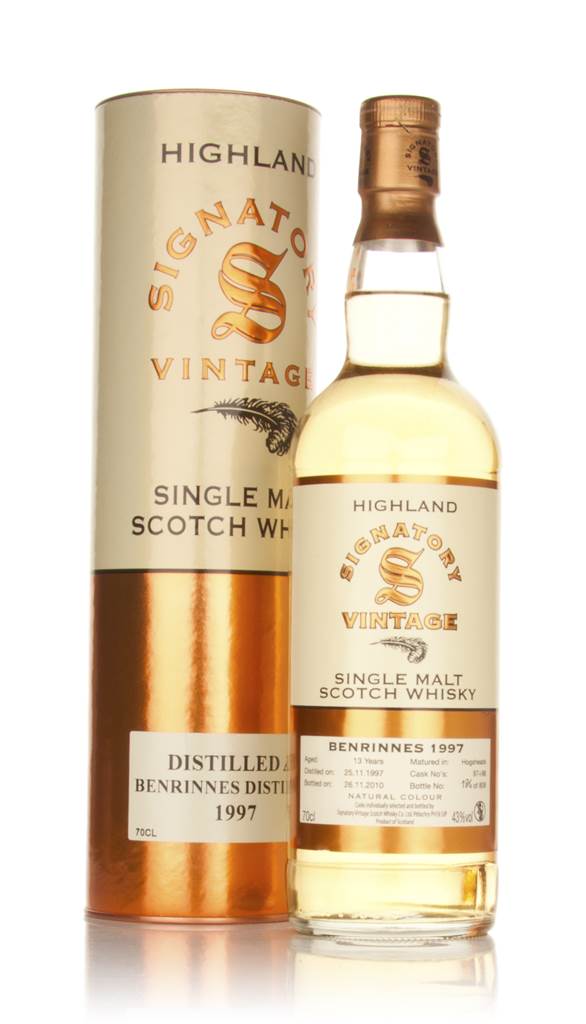 Benrinnes 13 Year Old 1997 (Signatory) product image