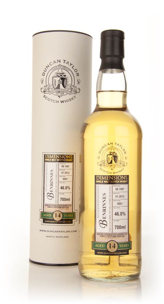 Benrinnes 14 Year Old 1997 - Dimensions (Duncan Taylor)  product image