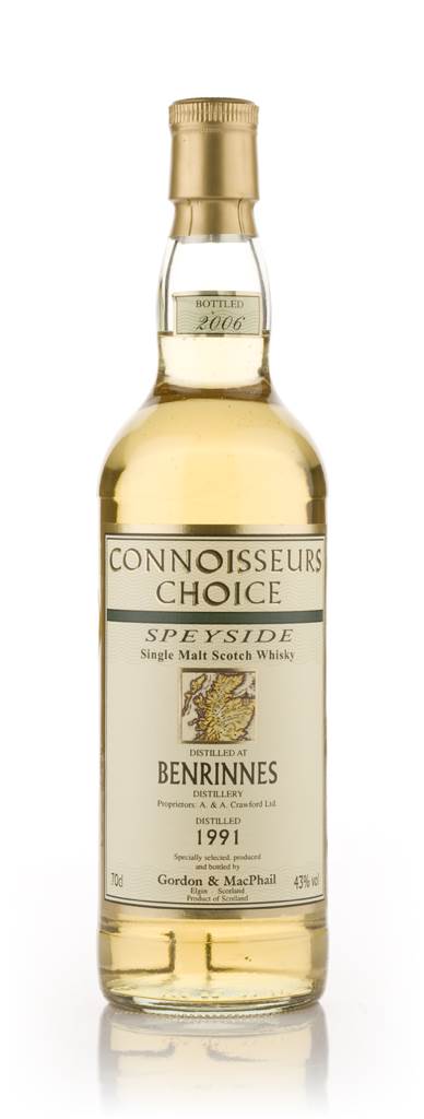 Benrinnes 1991 - Connoisseurs Choice (Gordon and MacPhail) product image