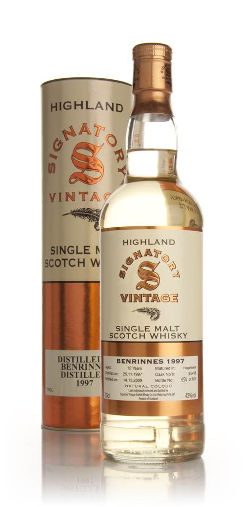 Benrinnes 12 Year Old 1997 (Signatory) product image