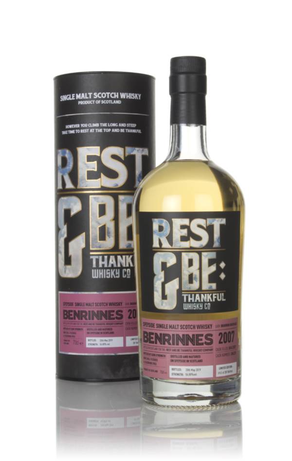 Benrinnes 11 Year Old 2007 (cask 304259) - Rest & Be Thankful product image