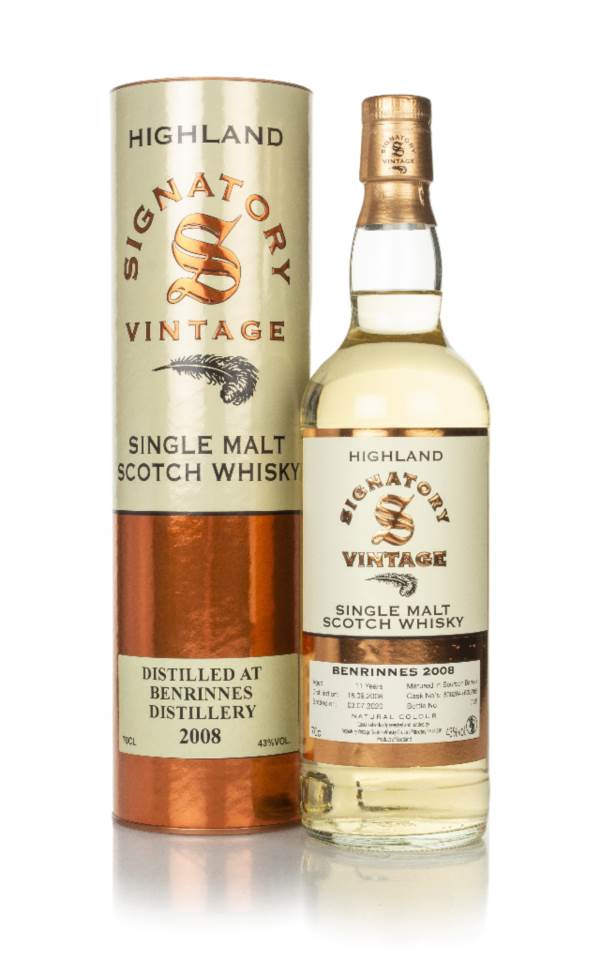 Benrinnes 11 Year Old 2008 (casks 800284 & 800285) - Signatory product image