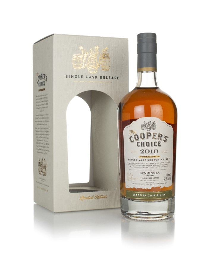 Benrinnes 11 Year Old 2010 (cask 303341) - The Cooper's Choice (The Vintage Malt Whisky Co.)