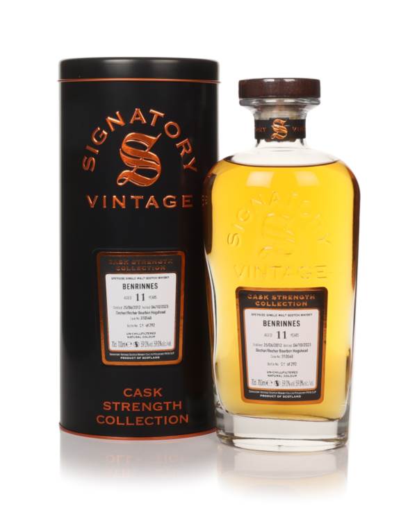 Benrinnes 11 Year Old 2012 (cask 310548) - Cask Strength Collection (Signatory) product image