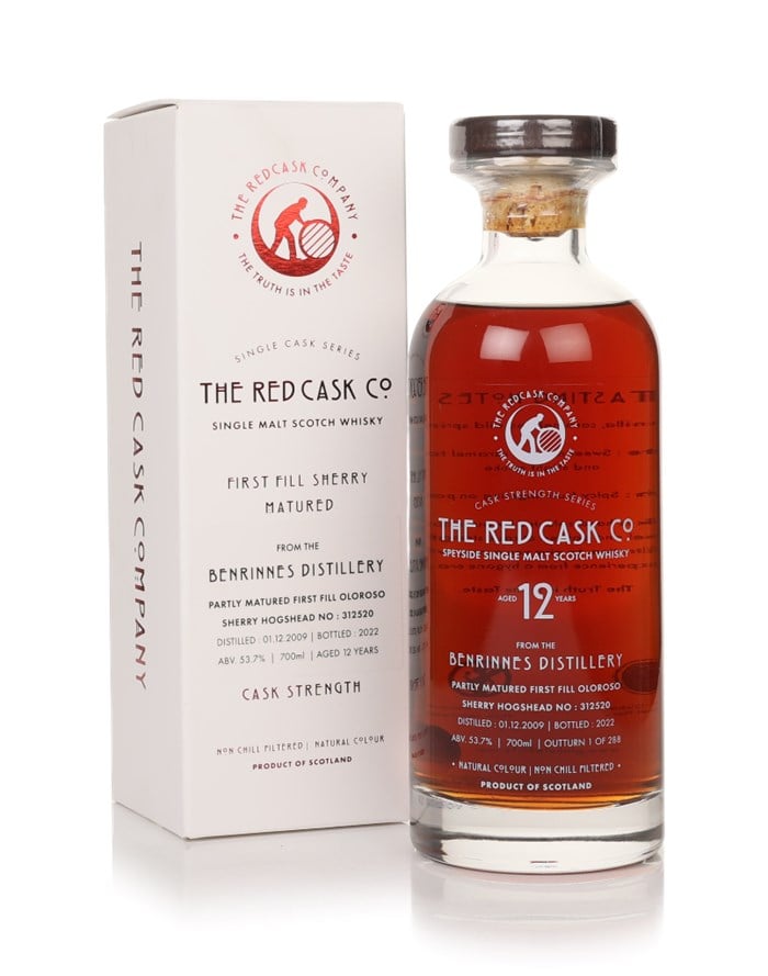 Benrinnes 12 Year Old 2009 (cask 312520) - Single Cask Series (The Red Cask Company)