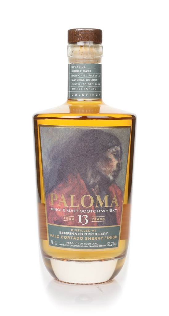 Benrinnes 13 Year Old 2008 - Paloma (Goldfinch Whisky Merchants) product image