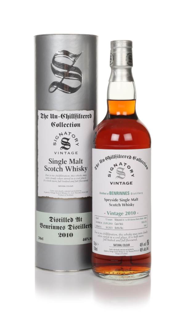 Benrinnes 13 Year Old 2010 (casks 105 & 113) - Un-Chillfiltered Collection (Signatory) product image