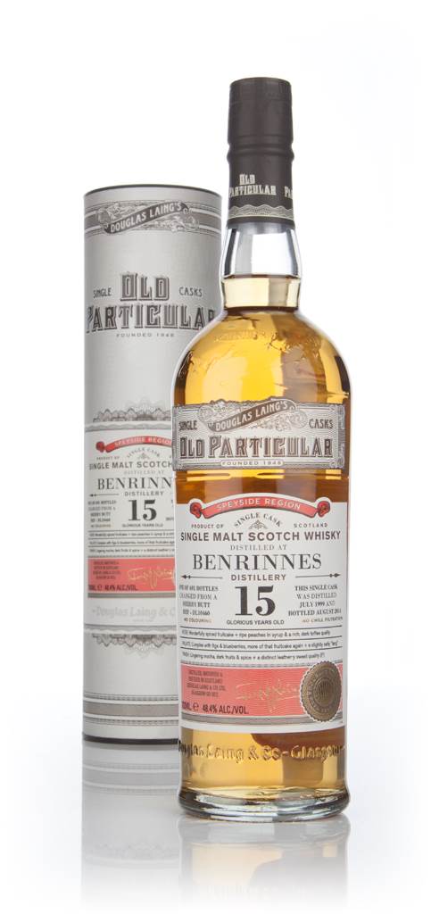 Benrinnes 15 Year Old 1999 (cask 10460)  - Old Particular (Douglas Laing) product image