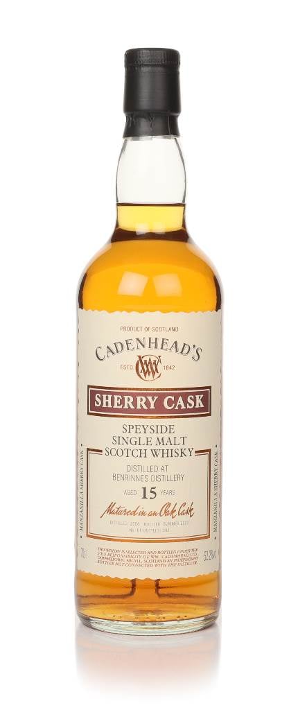 Benrinnes 15 Year Old 2006 Sherry Cask (WM Cadenhead) product image