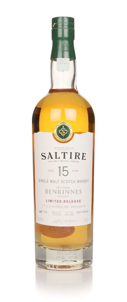 Benrinnes 15 Year Old 2009 (cask 301401) - (Saltire Rare Malt) product image
