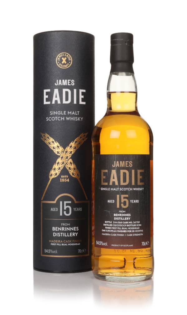 Benrinnes 15 Year Old 2009 (cask 367729) - James Eadie product image