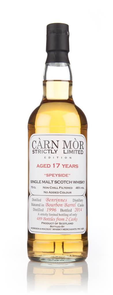 Benrinnes 17 Year Old 1996 - Strictly Limited (Càrn Mòr) product image