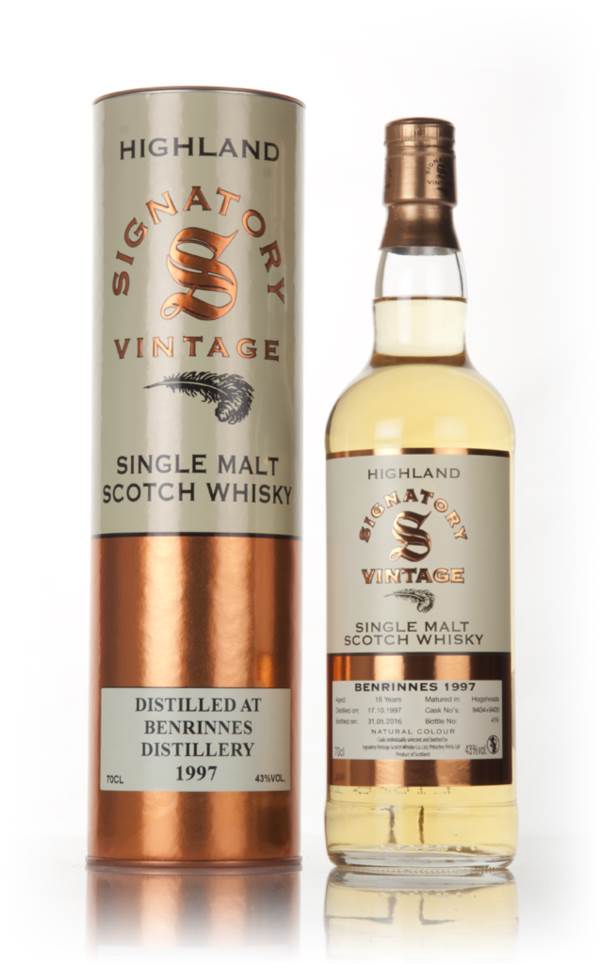 Benrinnes 18 Year Old 1997 (casks 9404 & 9405) - Signatory product image