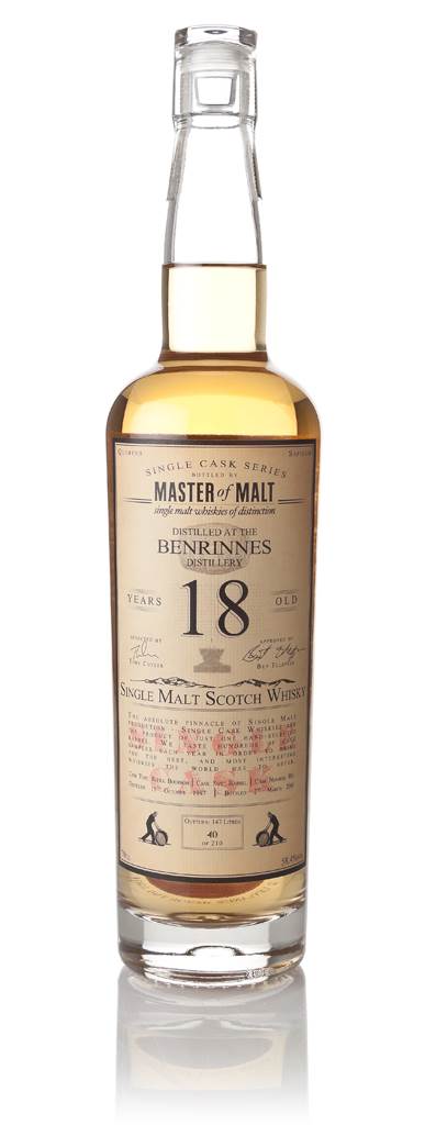 Benrinnes 18 Year Old 1997 - Single Cask (Master of Malt) product image
