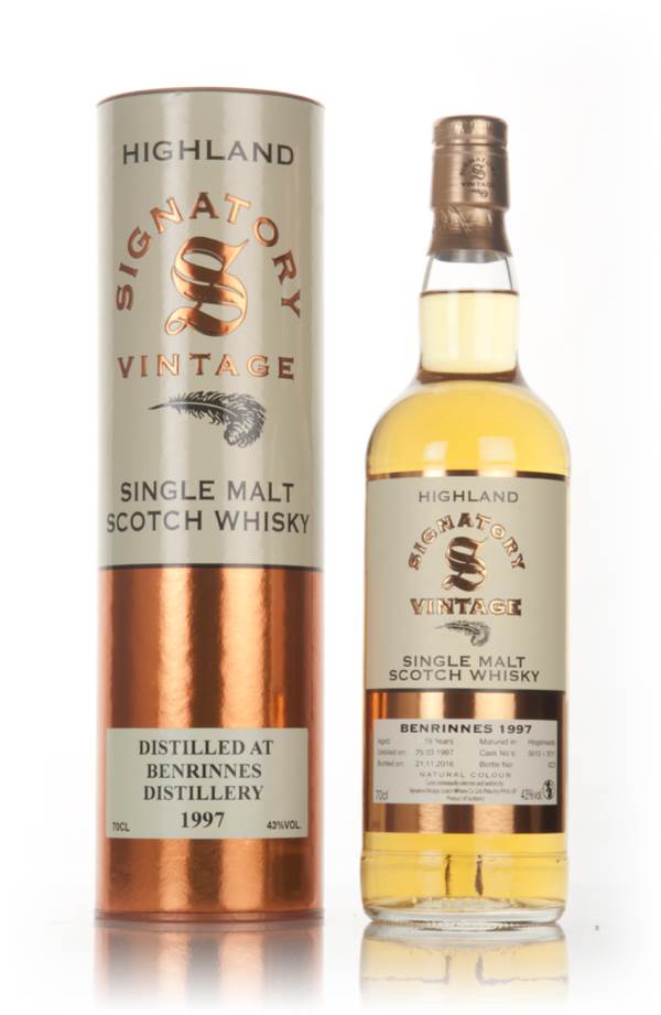 Benrinnes 19 Year Old 1997 (cask 3010 & 3011) - Signatory product image