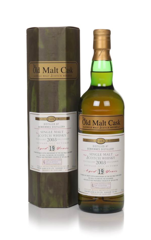 Benrinnes 19 Year Old 2003 - Old Malt Cask 25th Anniversary (Hunter Laing) product image