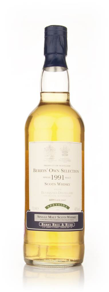 Benrinnes 1991 (Berry Bros. & Rudd) product image
