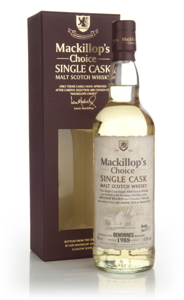 Benrinnes 23 Year Old 1988 (cask 2836) - Mackillop's Choice product image
