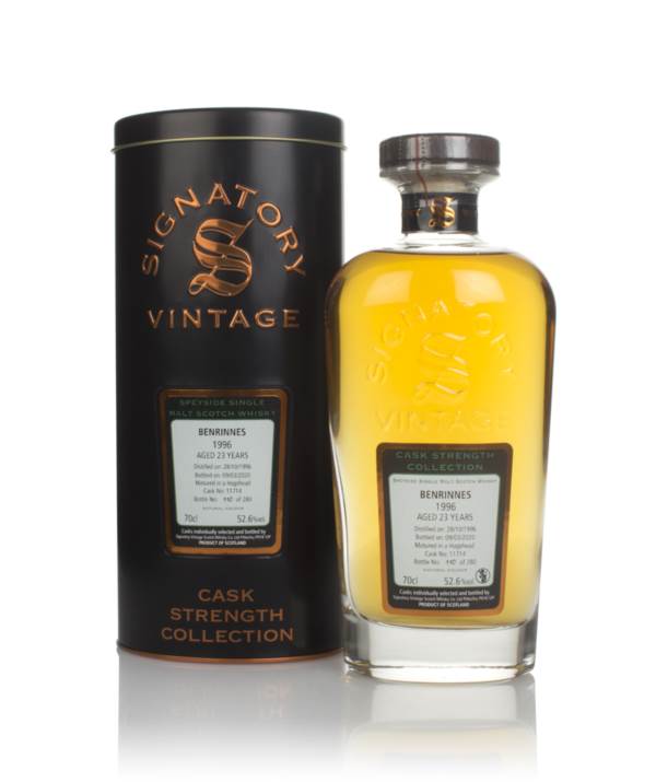 Benrinnes 23 Year Old 1996 (cask 11714) - Cask Strength Collection (Signatory) product image