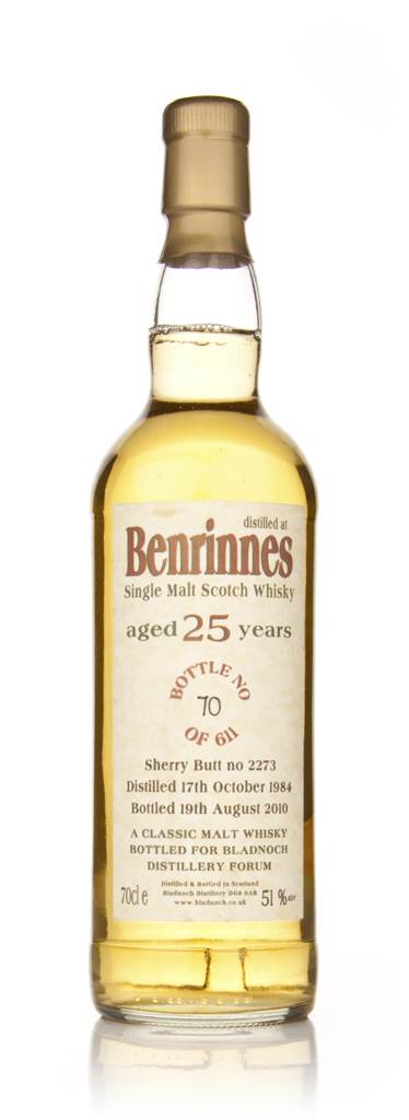 Benrinnes 25 Year Old 1984 Cask 2273 (Bladnoch) product image