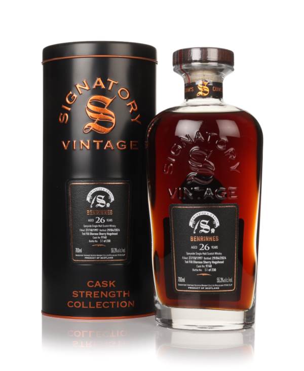 Benrinnes 26 Year Old 1997 (cask 9740) - Cask Strength Collection (Signatory) product image