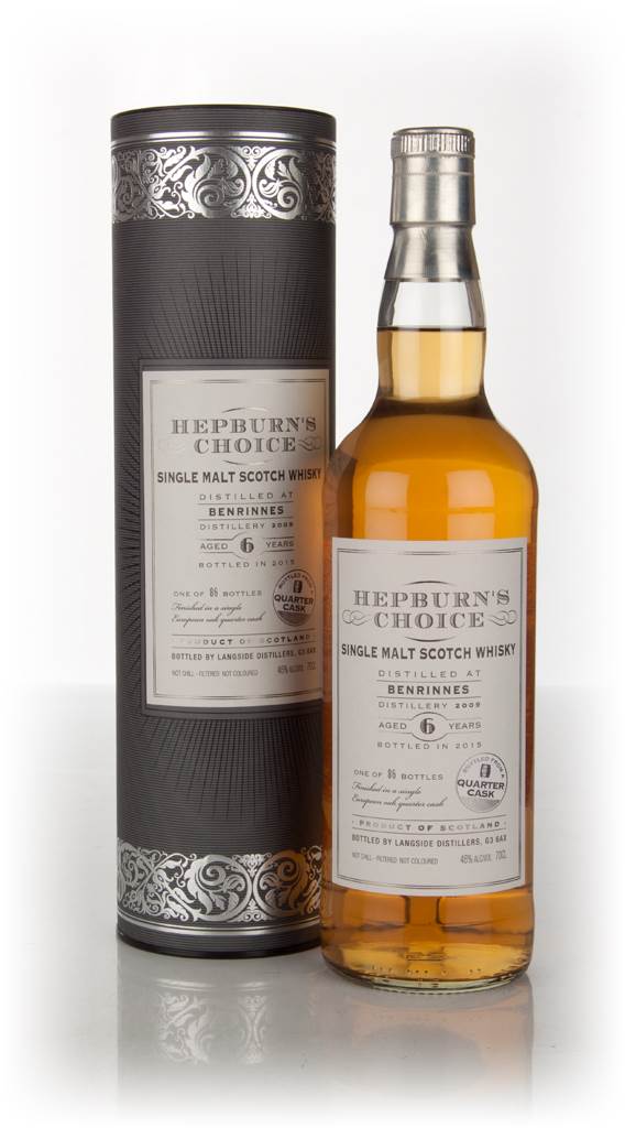 Benrinnes 6 Year Old 2009 (bottled 2015) - Hepburn's Choice (Langside) product image