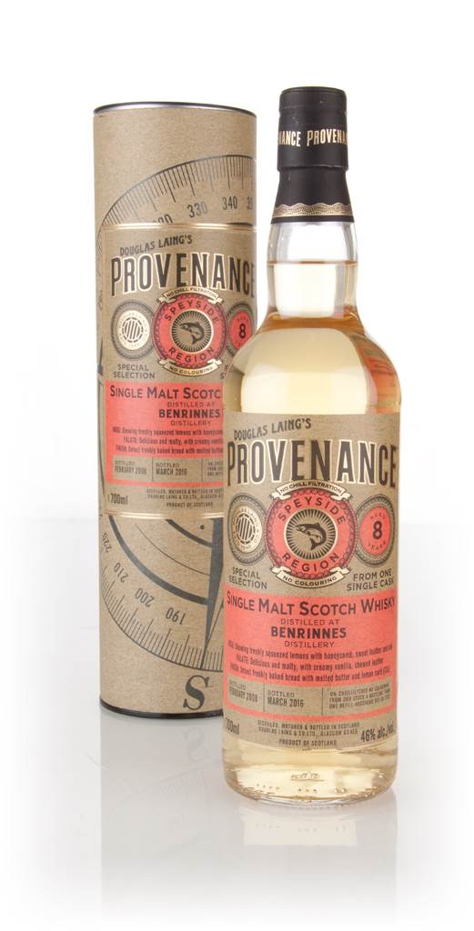 Benrinnes 8 Year Old 2008 (cask 11072) - Provenance (Douglas Laing) product image