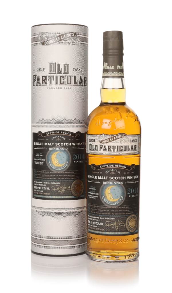 Benrinnes 8 Year Old 2014 (cask 16320) - Old Particular The Midnight Series (Douglas Laing) product image