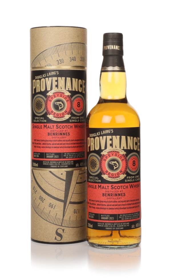 Benrinnes 8 Year Old 2014 (cask 17040) - Provenance (Douglas Laing) product image